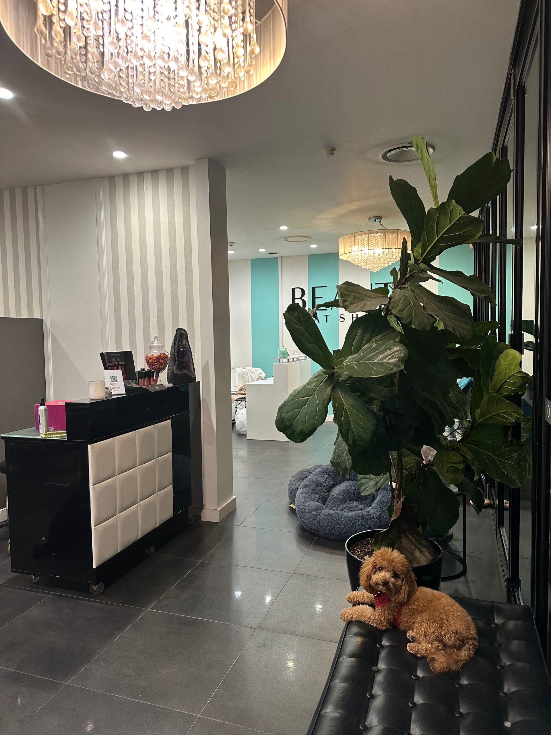 Shine Hair Salon entrance